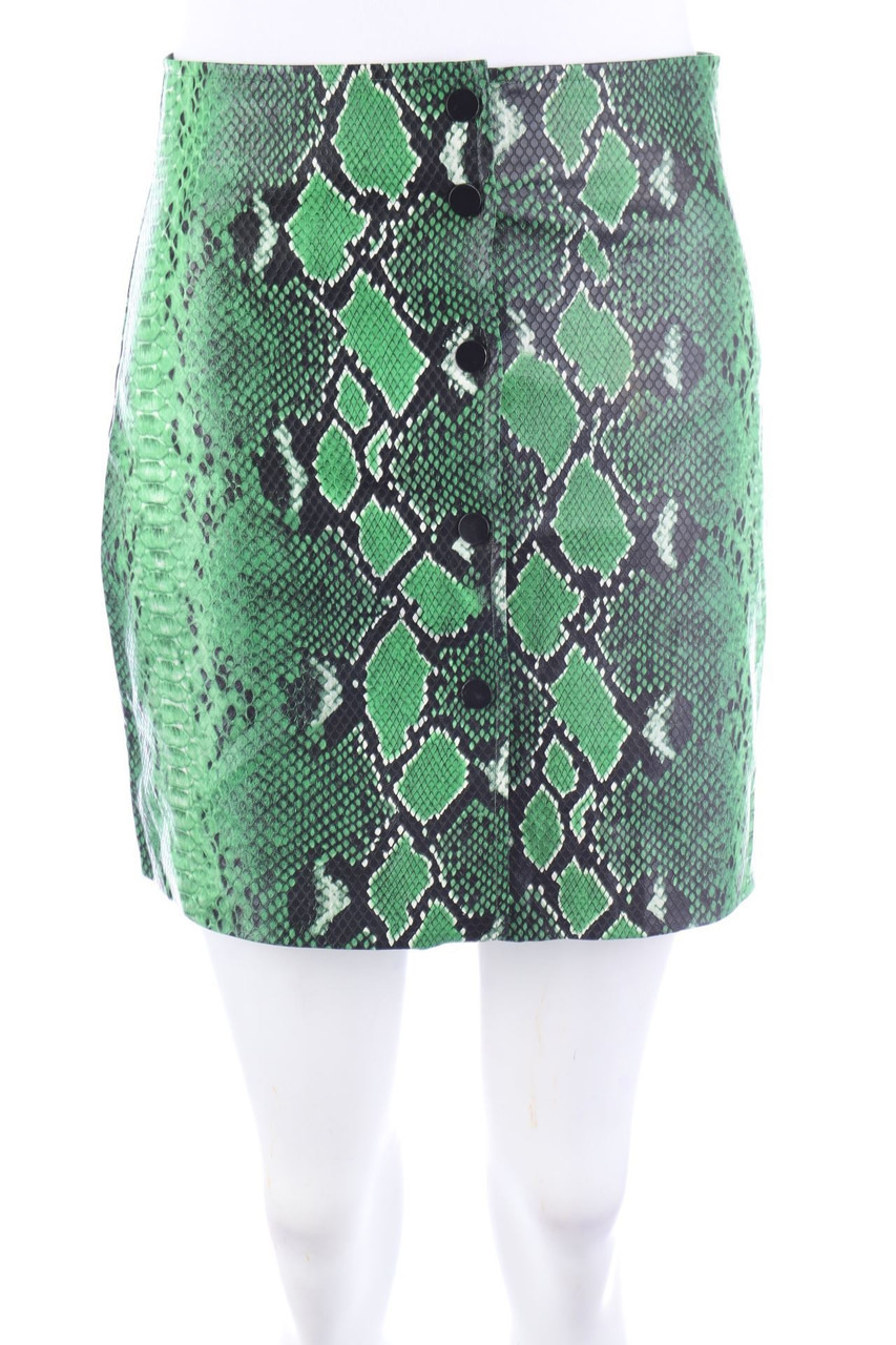 Stradivarius - Rock mit Animal-Print - D 34