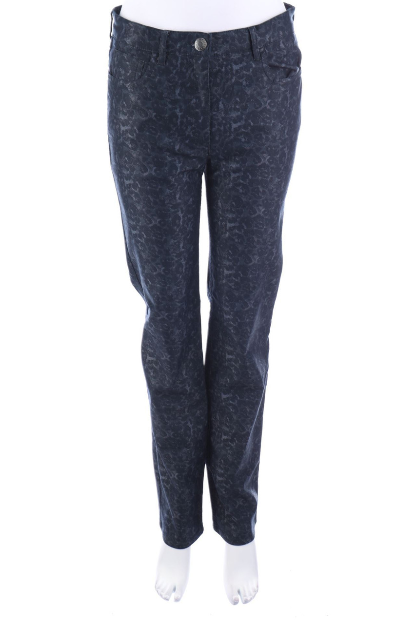 ZERRES - Slim Jeans mit Animal-Print - D 38