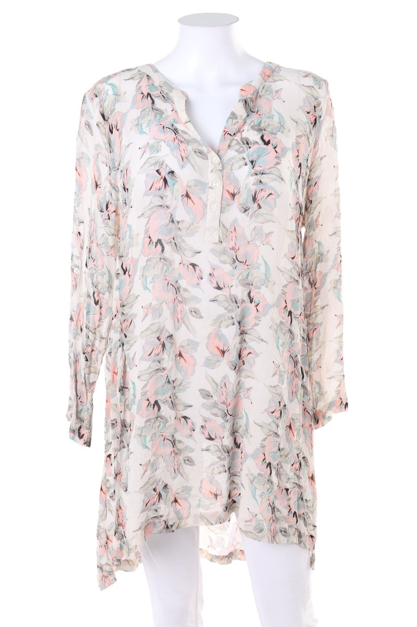 INDISKA - Print-Bluse mit 3/4-Ärmel - XL