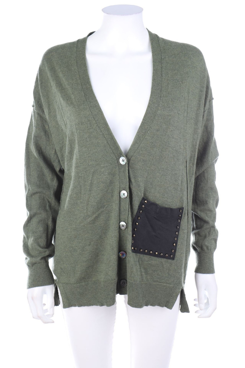 ZADIG & VOLTAIRE - Cardigan aus Woll-Mix mit Kaschmir - M