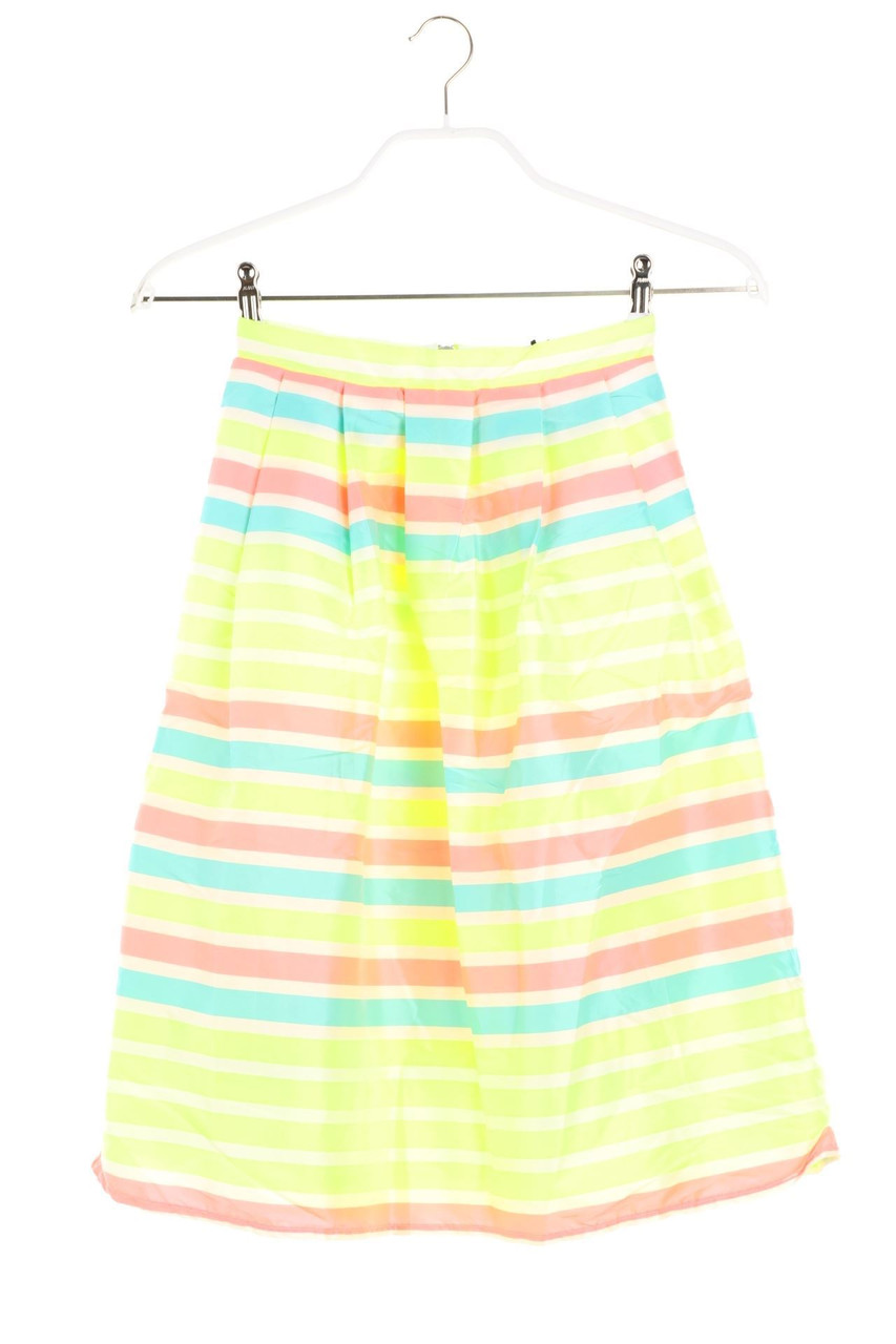 Lashes - Neon-Rock mit Streifen in A-Linie - D 32