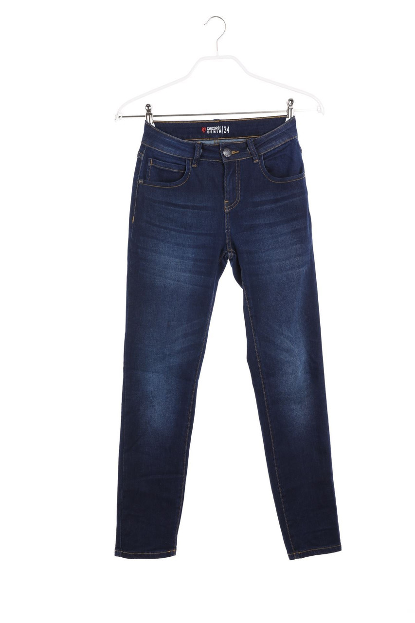 Chicorée - Used Look Skinny-Jeans - D 34