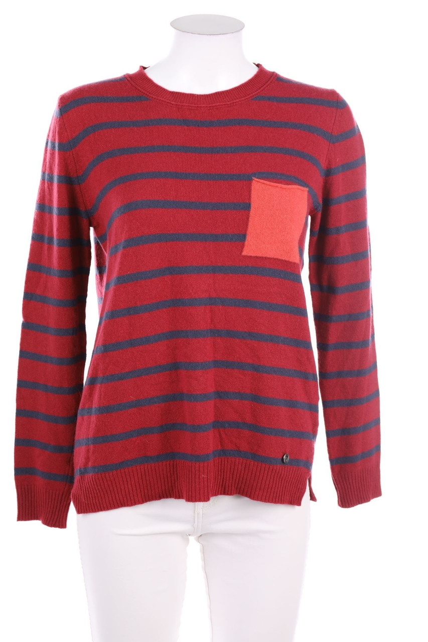 UNITED COLORS OF BENETTON - Strick-Pullover mit Streifen - D 42