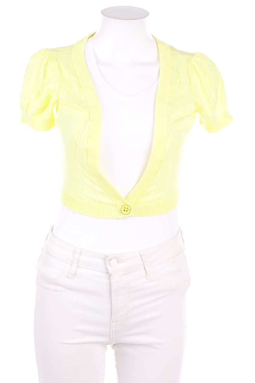 s.Oliver - Bolero mit Lochstrick-Details - S