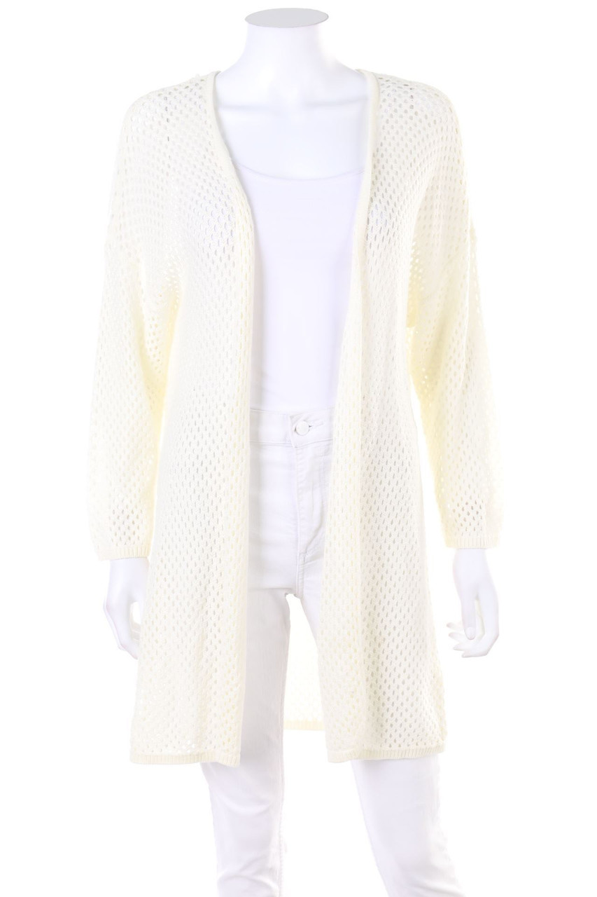 MONTEGO - Cardigan aus Lochstrick - XL