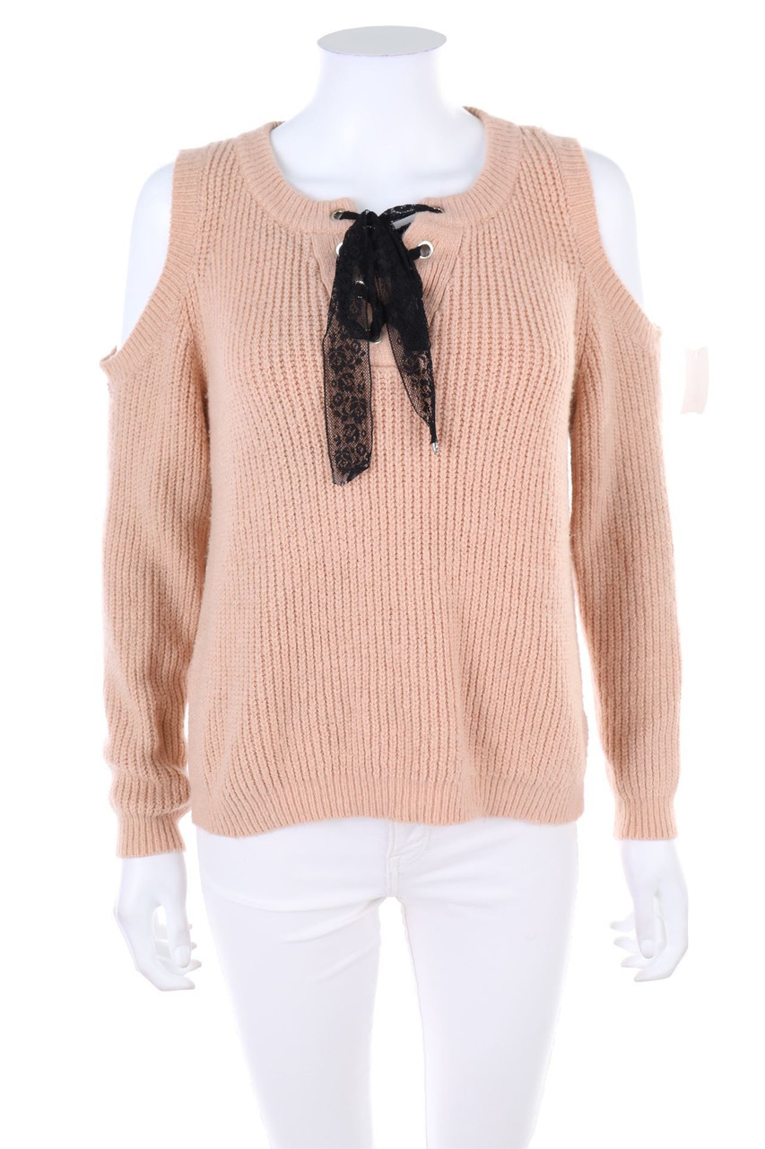 Best emilie - Cold-Shoulder-Strick-Pullover - ONE SIZE