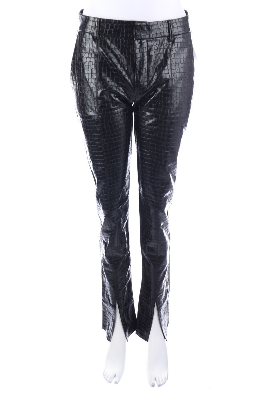 ZARA - Kunstleder-Hose - S