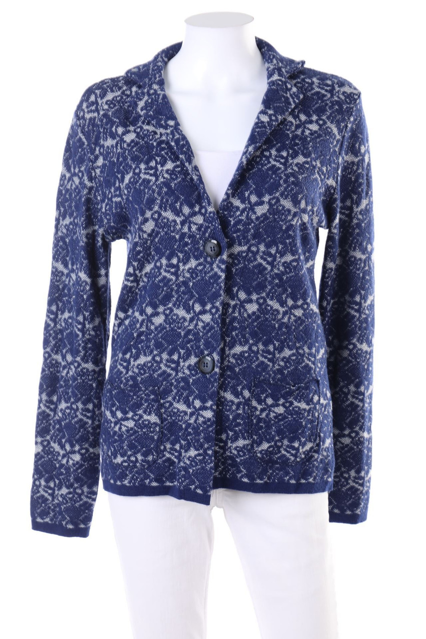 Donna Elena - Blazer mit floralem Muster - XL