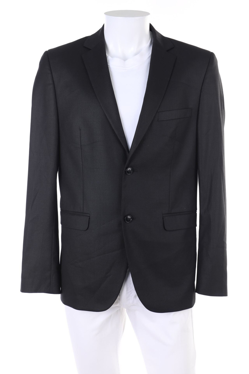 Jake*s - Sakko aus Woll-Mix mit Streifen - 50