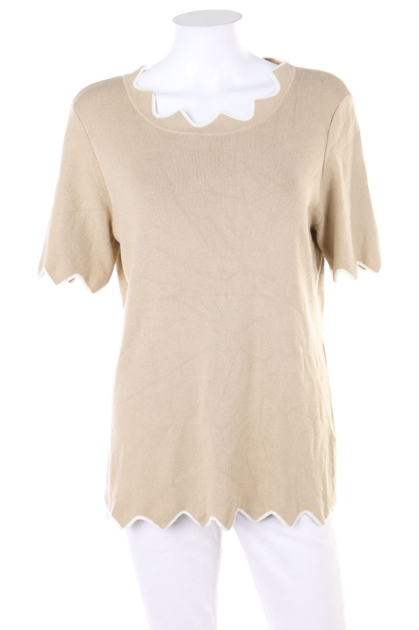 Aproductz - Kurzarm-Strick-Pullover - L