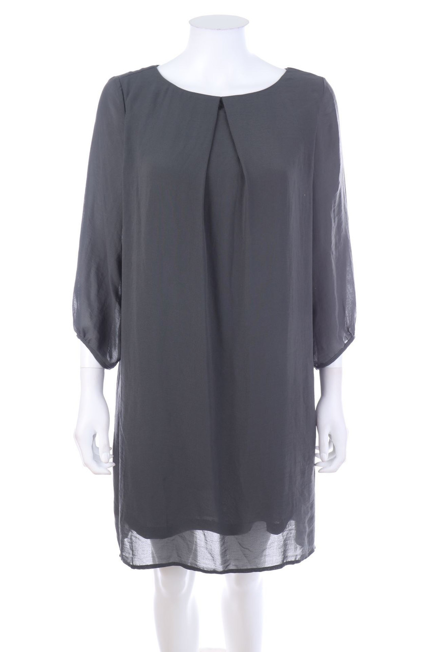 H&M - Shift-Kleid mit 3/4-Ärmel - D 42