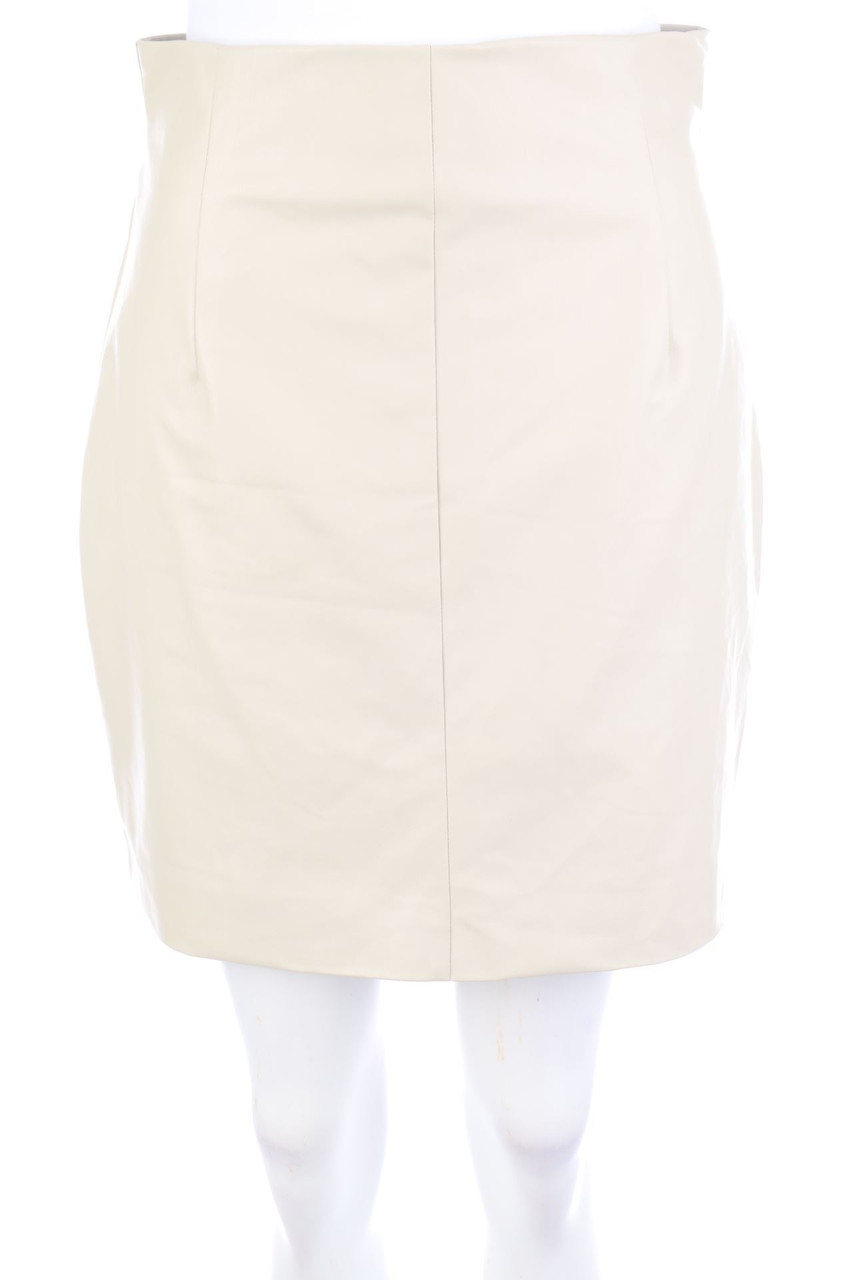 H&M - Faux Leather-Mini-Rock - D 36