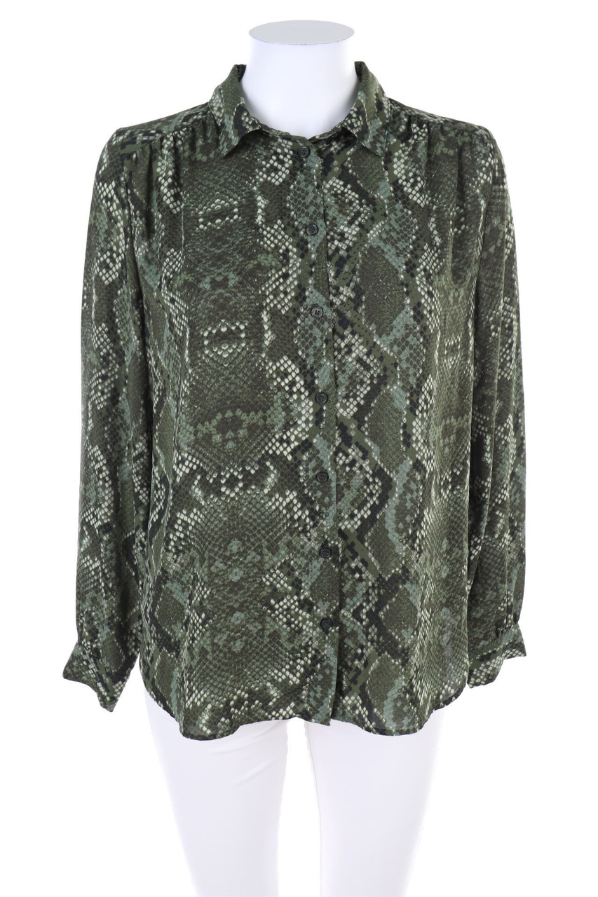 H&M - Bluse mit Animal-Print - D 36