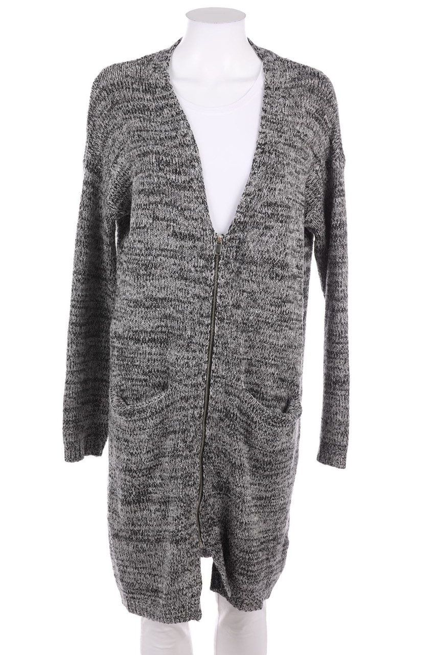 H&M DIVIDED - Long-Cardigan mit Zipper - XS