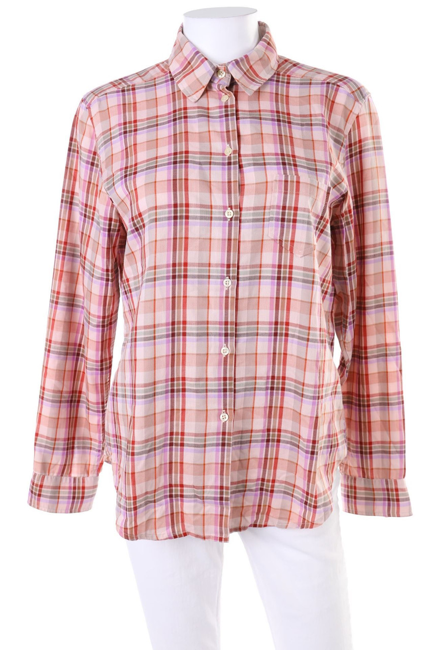 KENSINGTON - Tartan-Hemd-Bluse aus Baumwolle - D 38