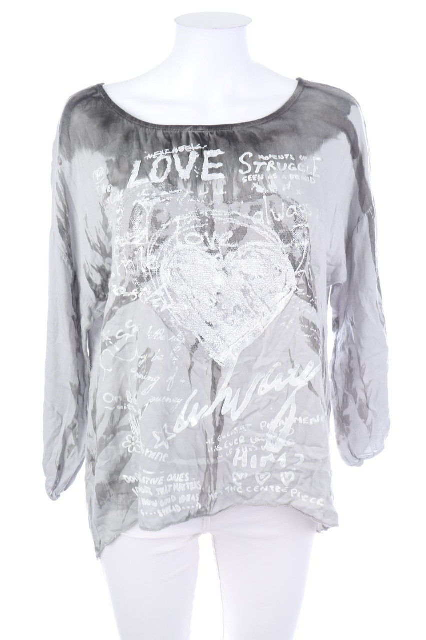 BODYFLIRT - Shirt mit Applikationen - D 32-34