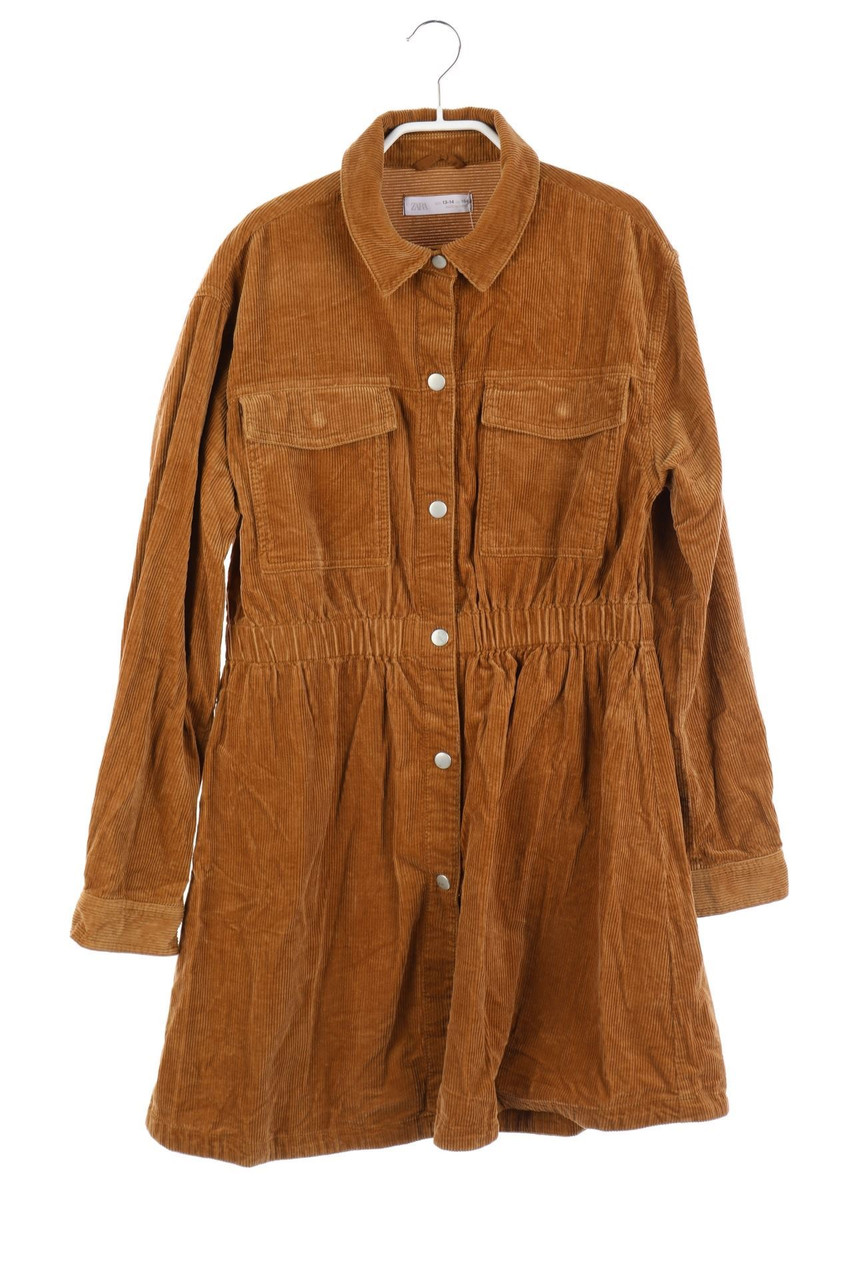 ZARA - Cord-Kleid - 164