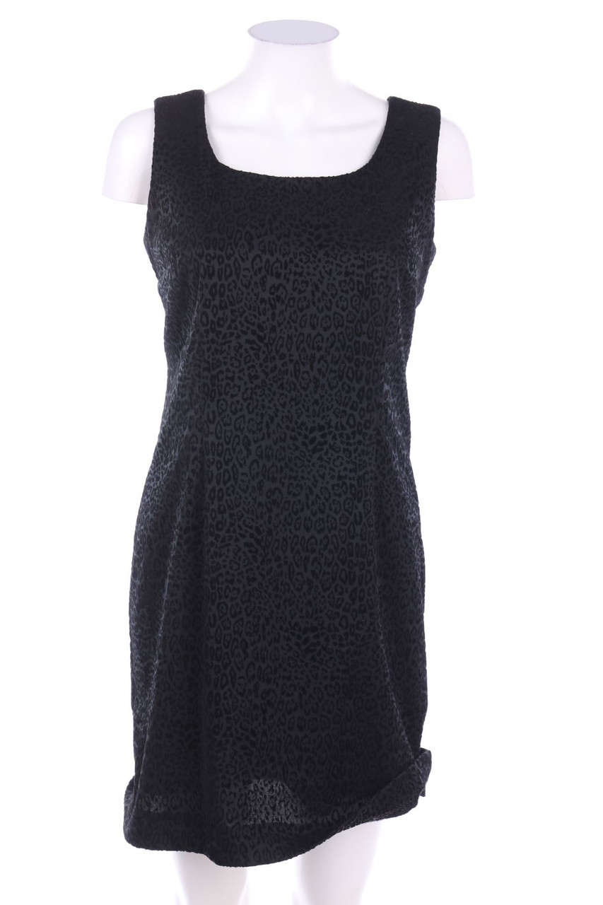 SERGIO - Etui-Kleid mit Leo-Print - D 38