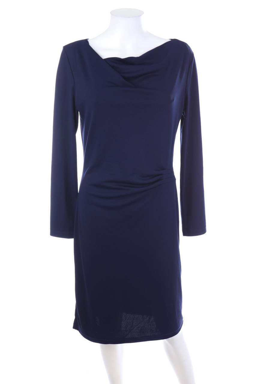 Street One - Kleid mit Wasserfall-Ausschnitt - D 38