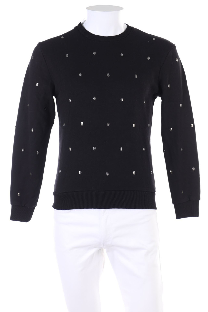 ZARA MAN - Sweatshirt mit Applikationen - S