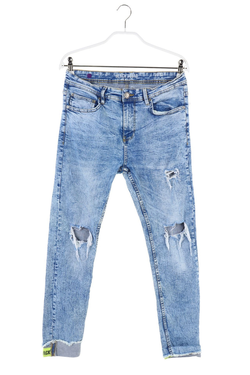 BLACK SQUAD - Destroyed Skinny-Jeans - W31