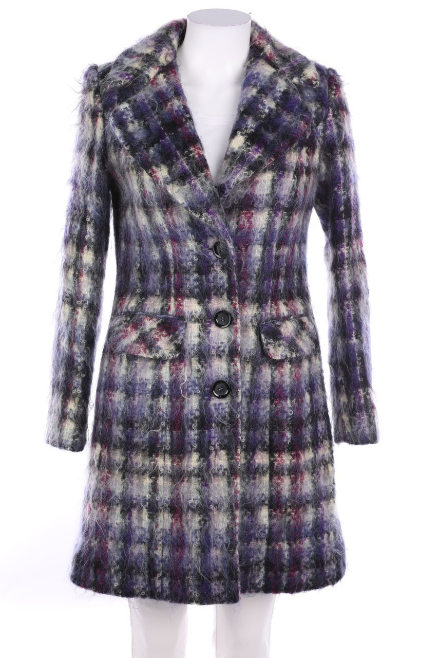 HEINE - Blazer-Mantel mit Karo-Muster - D 36