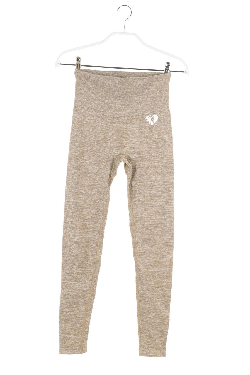 WOMEN`S BEST - Sport-Leggings mit Logo-Print - S