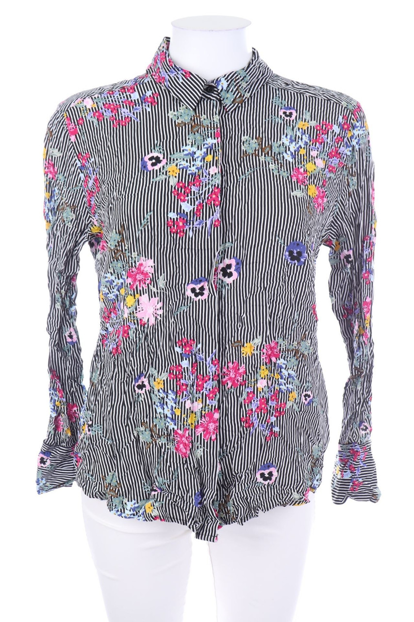 AMISU - Muster-Bluse aus Viskose - M