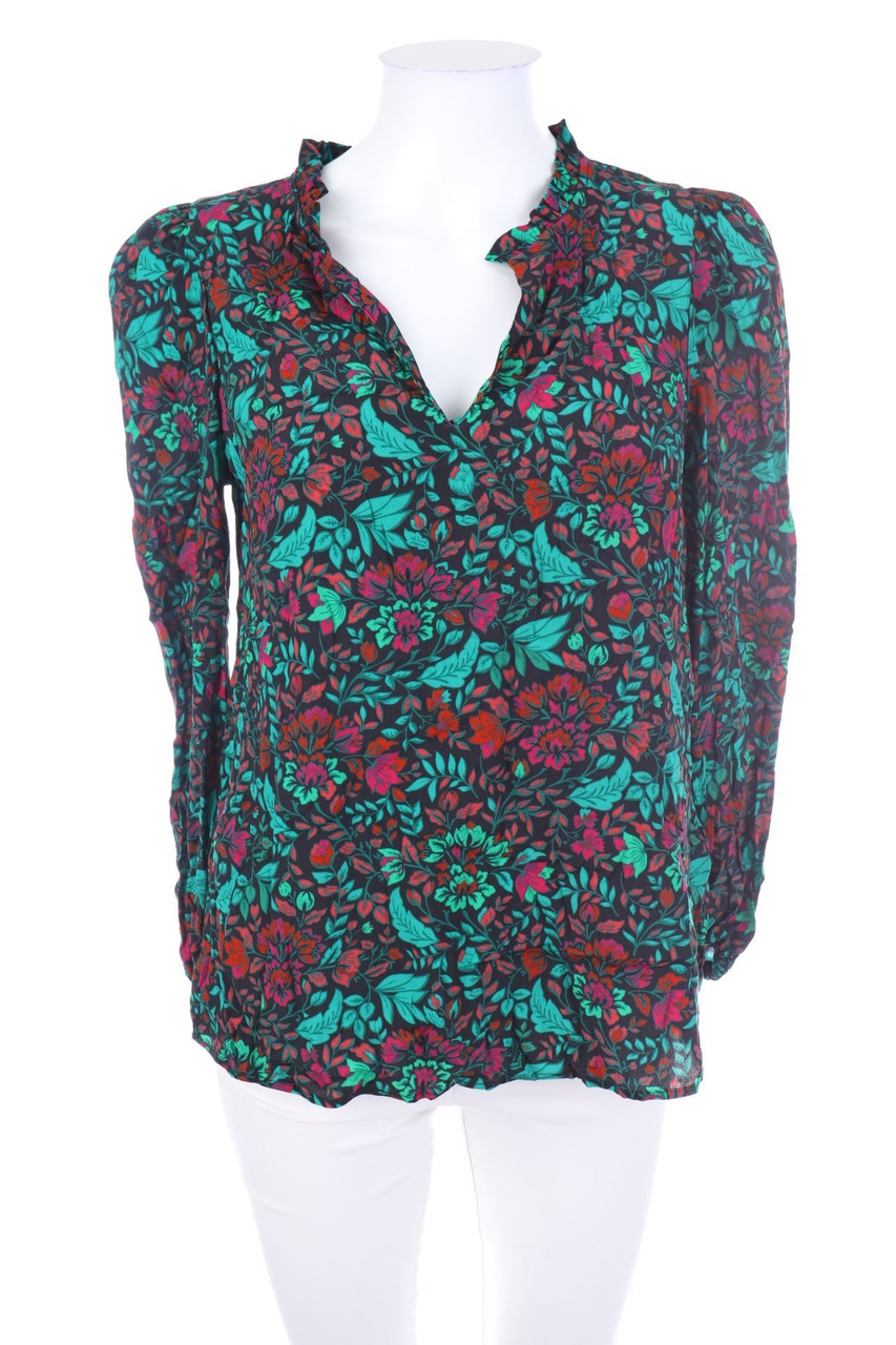 NAF NAF - Bluse aus Viskose mit floralem Muster - D 36