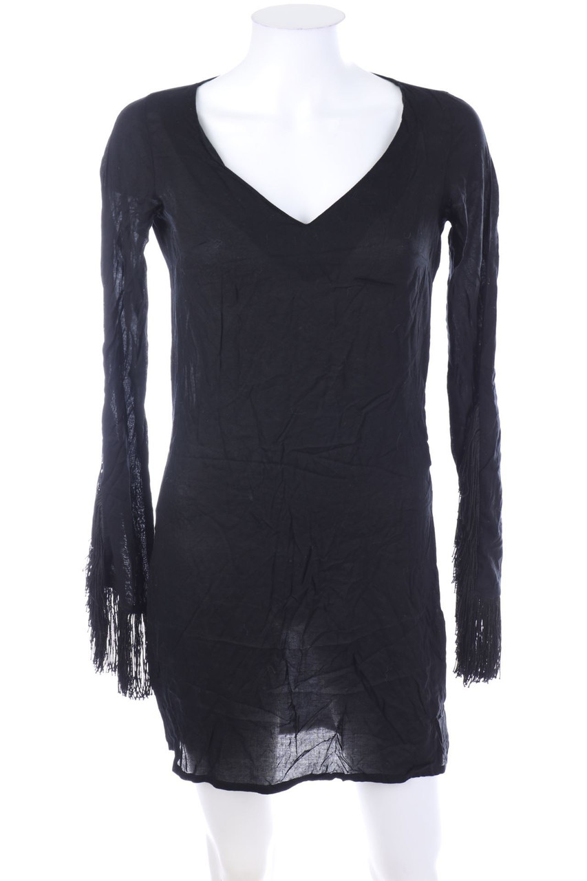 Noisy May - Kleid aus Viskose mit Fransen - XS