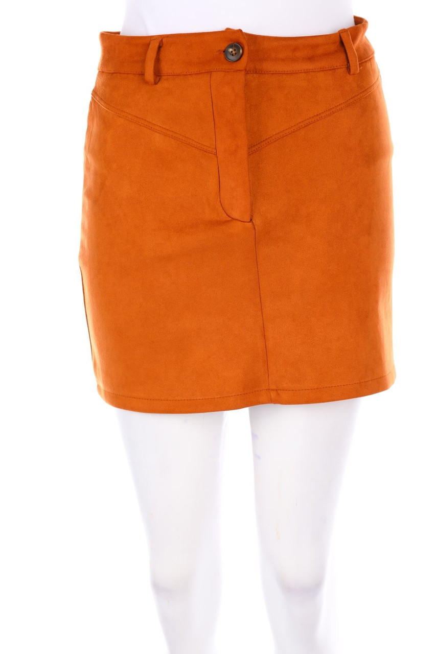 PULL&BEAR - Faux Leather-Mini-Rock - S