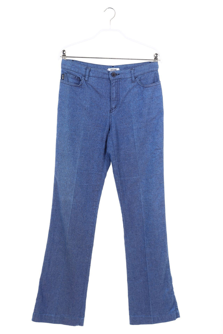 MOSCHINO JEANS - Straight Cut Jeans mit Glitzer - W30