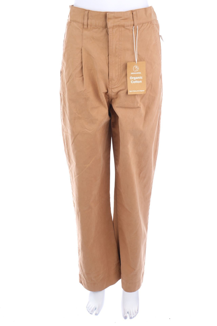 DEDICATED. - High Waist-Bundfaltenhose - M