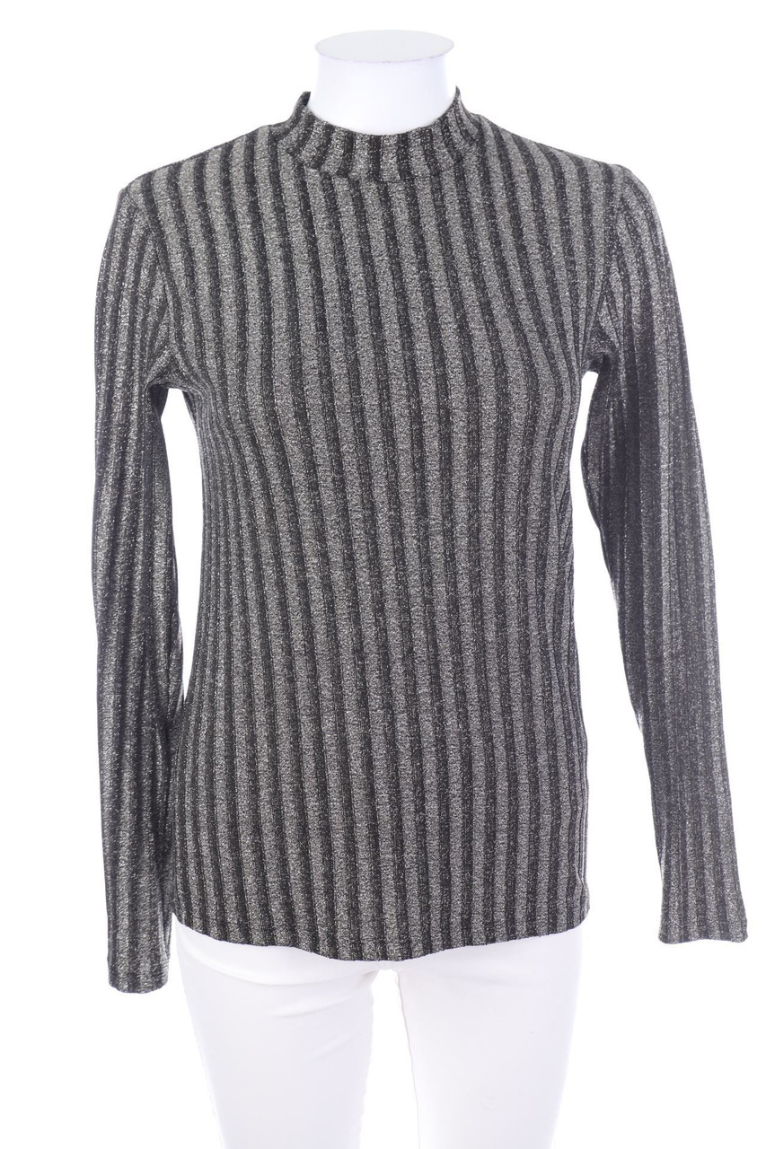 pieces - Glitzer-Longsleeve-Shirt - S