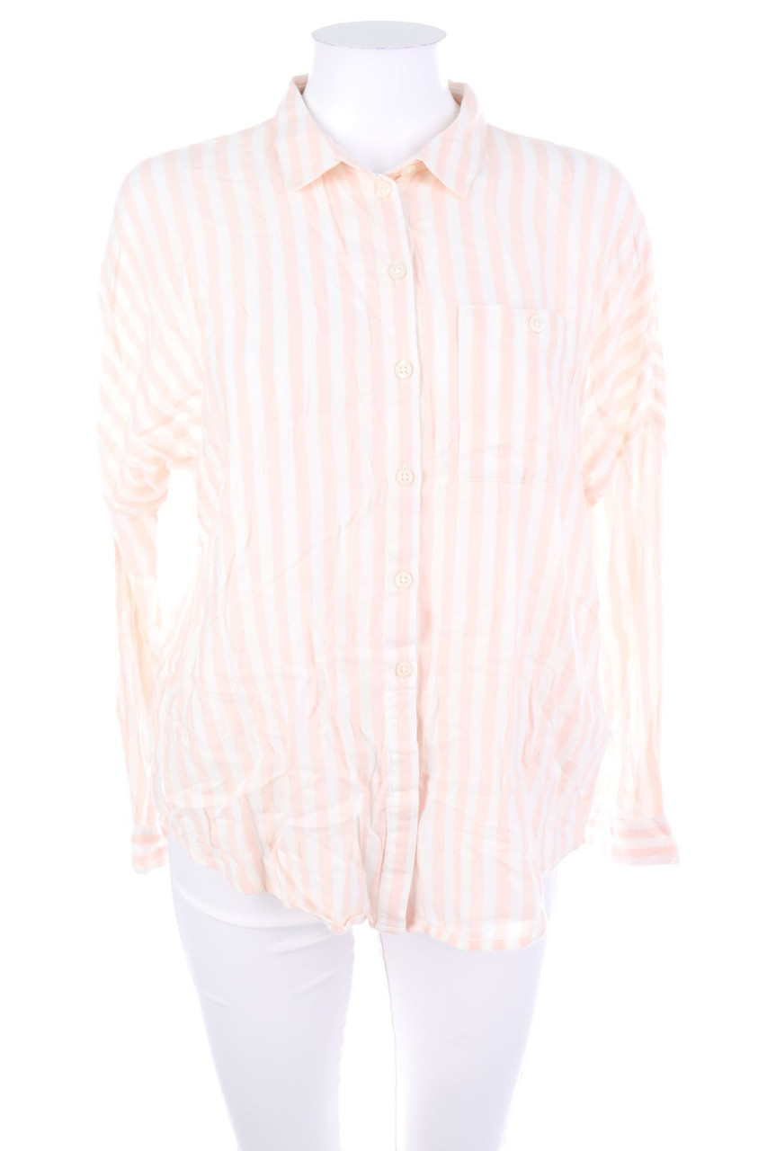 REVIEW - Hemd-Bluse mit Streifen - XS