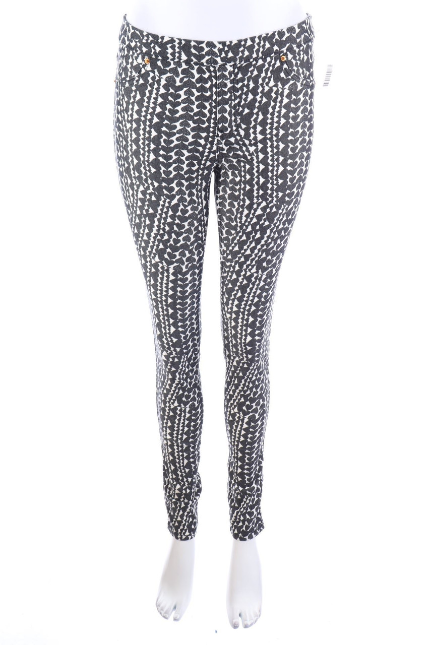 H&M - Skinny Jeggings mit Print - D 38