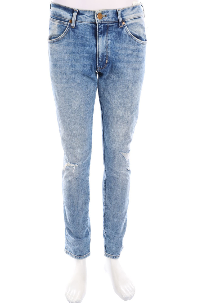 WRANGLER - Destroyed Slim-Jeans aus Baumwolle - W31