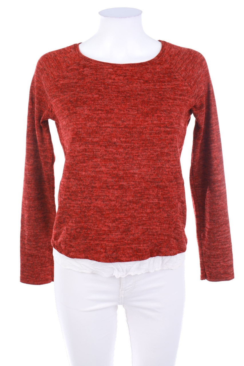 Bershka - Longsleeve-Shirt im Layer Look - S