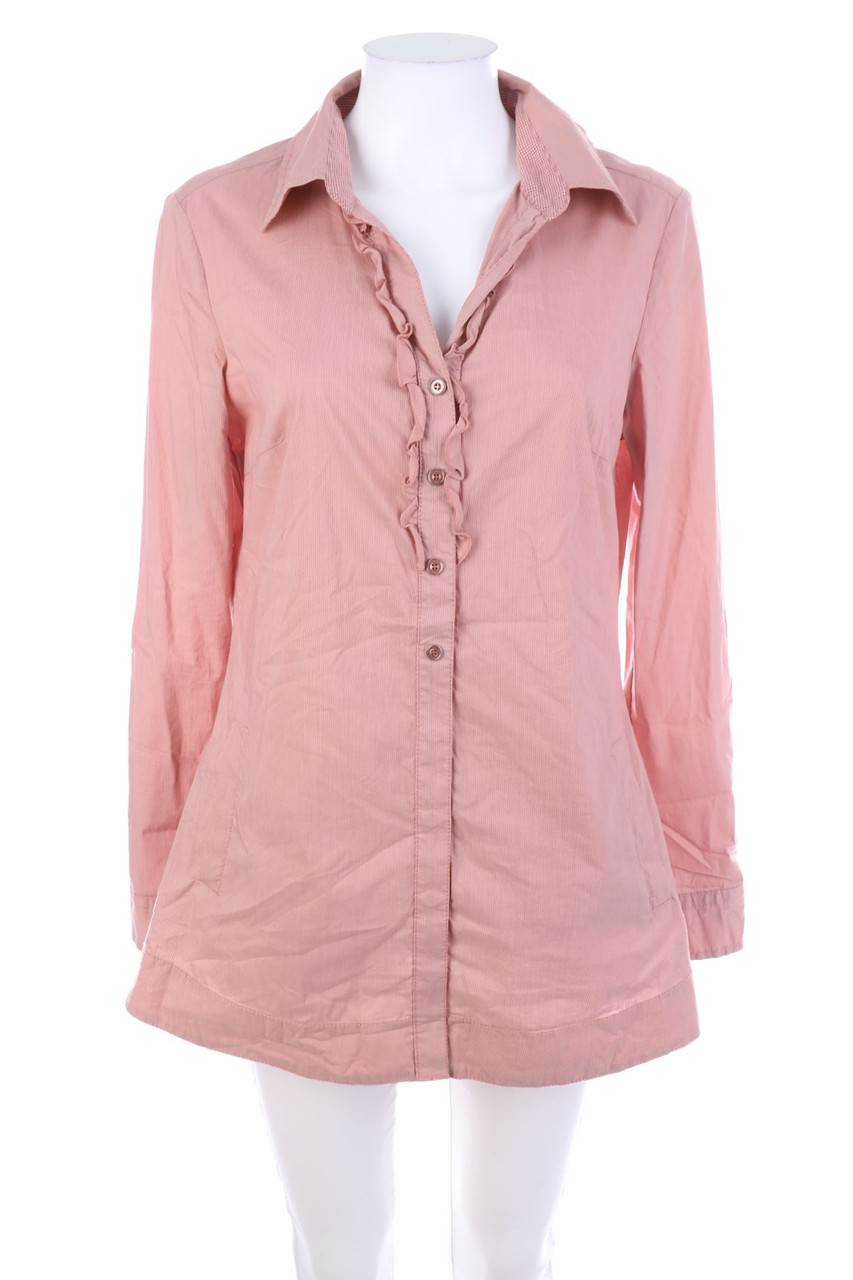 Street One - Streifen-Bluse mit Roll-up-Manschette - D 38