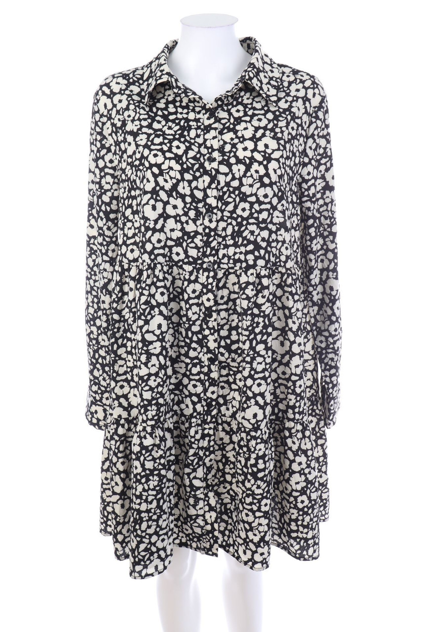 SHEIN - Kleid mit Blumen-Print - L