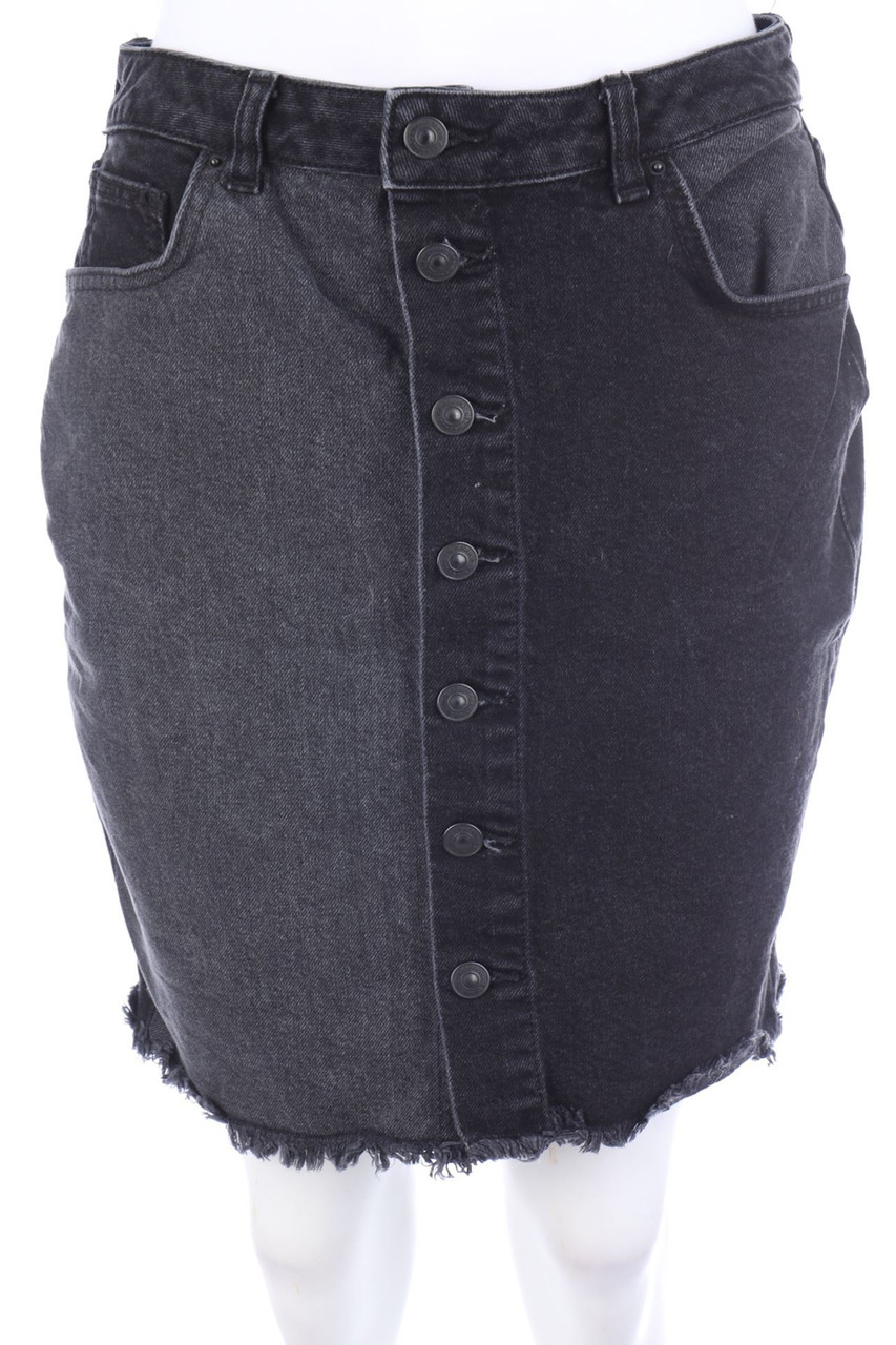 LTB - Jeansrock im Used Look - S