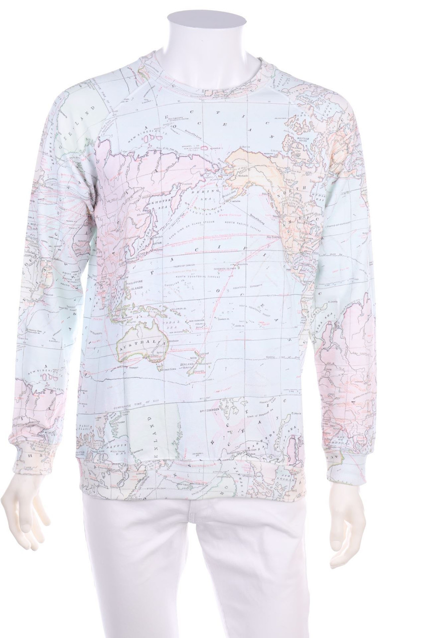 DEDICATED. - Print-Sweatshirt mit überschnittener Schulter - M