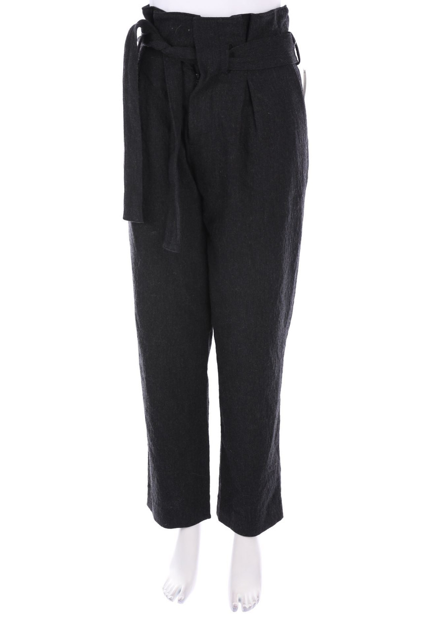 COS - Bundfaltenhose aus Woll-Mix - D 34
