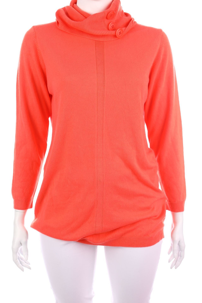 blue seven - Strick-Pullover mit Rollkragen - D 48