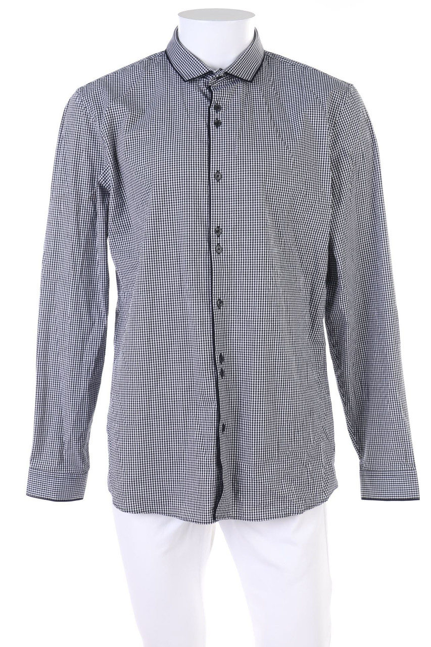 CLOCKHOUSE by C&A - kariertes Hemd aus Baumwoll-Mix - XL