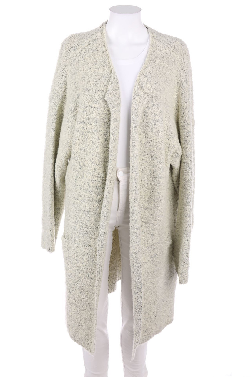 MARK ADAM - Long-Cardigan mit Wolle - D 44