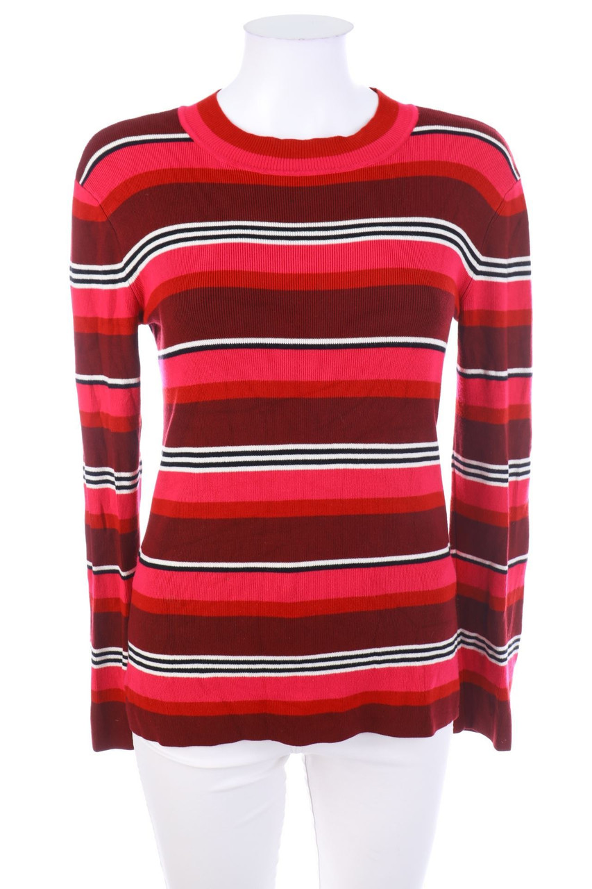 HALLHUBER - Strick-Pullover mit Streifen - L