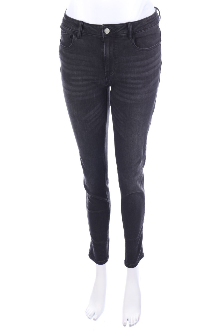 LH by LA HALLE - Used Look Skinny-Jeans - D 38