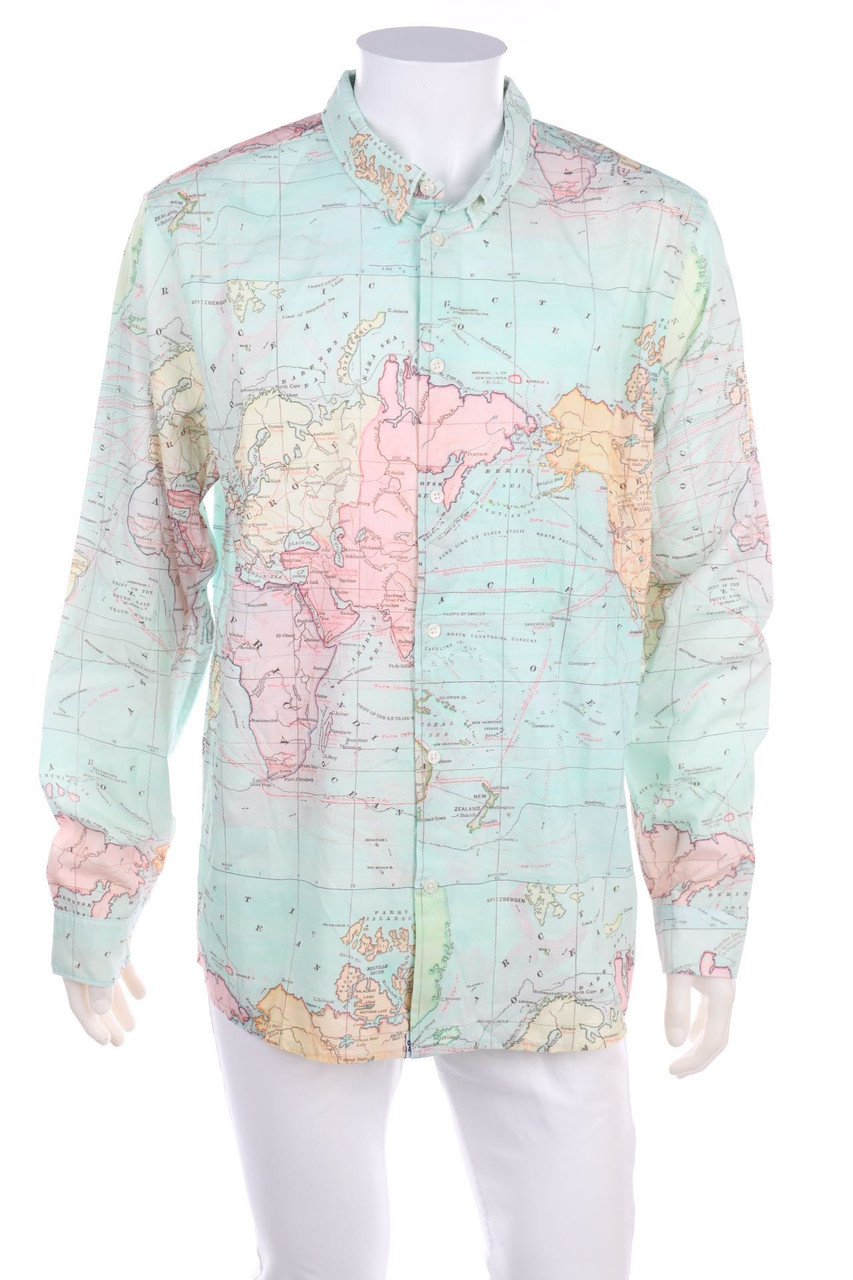 DEDICATED. - Print-Button-down-Hemd aus Baumwolle - M