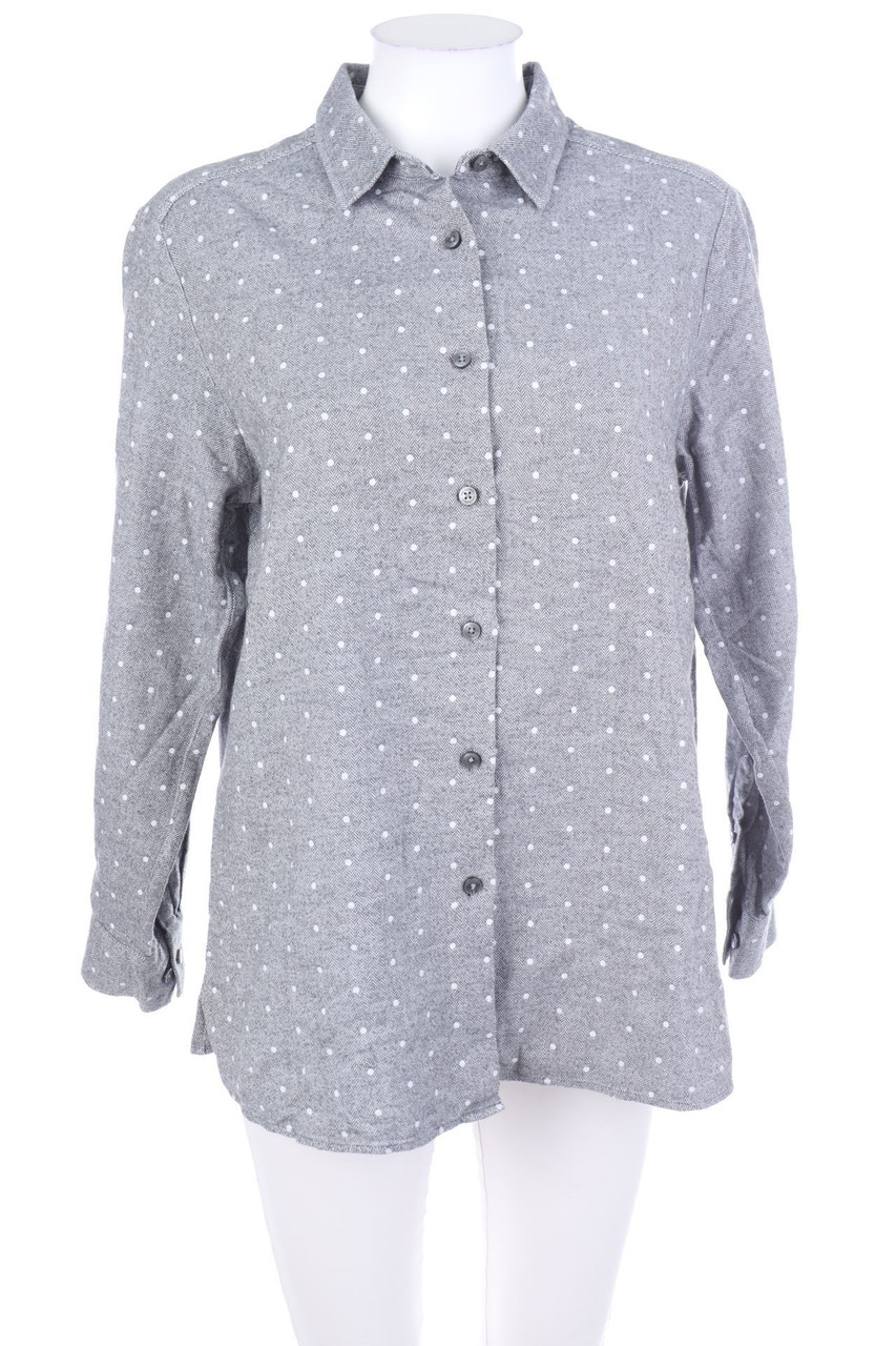 walbusch - Hemd-Bluse mit Punkten - D 44